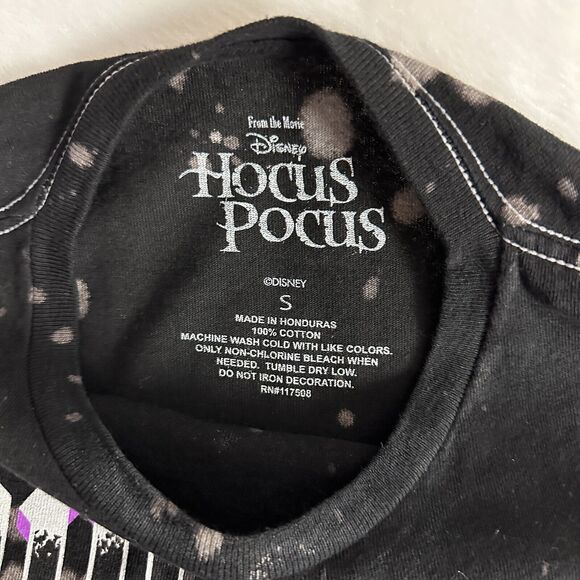 Hocus Pocus Sanderson Sisters Put a Spell on You Adult Shirt Sz S Boxlunch Top - Picture 8 of 8